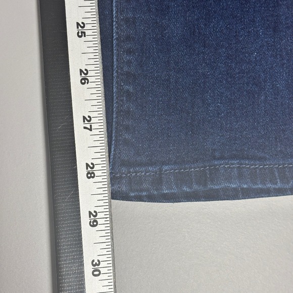 Hudson Los Angeles Mid Rise Straight Leg Stretch Denim Jeans Women Size 6 - Picture 11 of 13